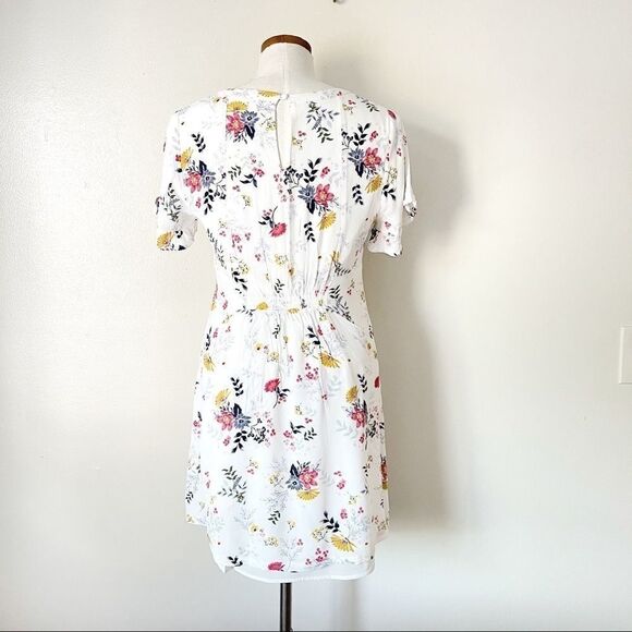 Lucky Brand White Floral Mini summer dress - Picture 4 of 7